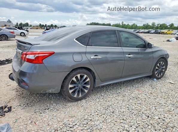 3N1AB7AP4KY298308 2019 NISSAN SENTRA Gray Задня права чверть