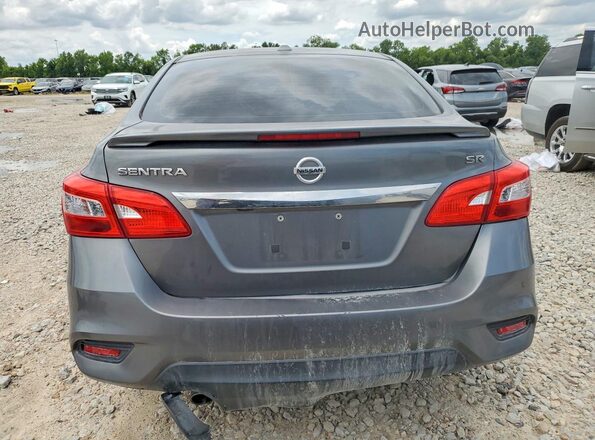 3N1AB7AP4KY298308 2019 NISSAN SENTRA Gray Вид ззаду