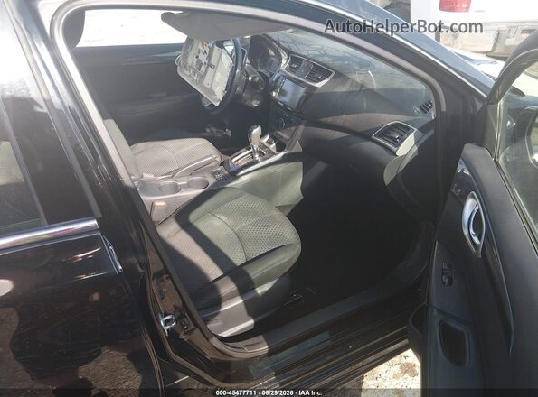 3N1AB7AP4KY309906 2019 NISSAN SENTRA Black Սալոնի դիմացի տեսք