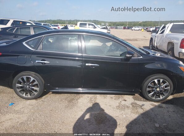 3N1AB7AP4KY309906 2019 NISSAN SENTRA Black Սալոնի հետևի տեսք