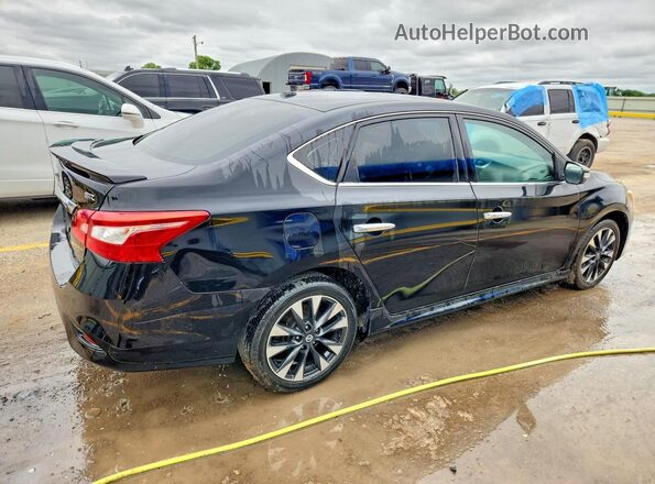 3N1AB7AP4KY326690 2019 NISSAN SENTRA Black Rear right