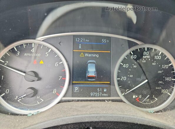 3N1AB7AP4KY326690 2019 NISSAN SENTRA Black Instrument cluster view