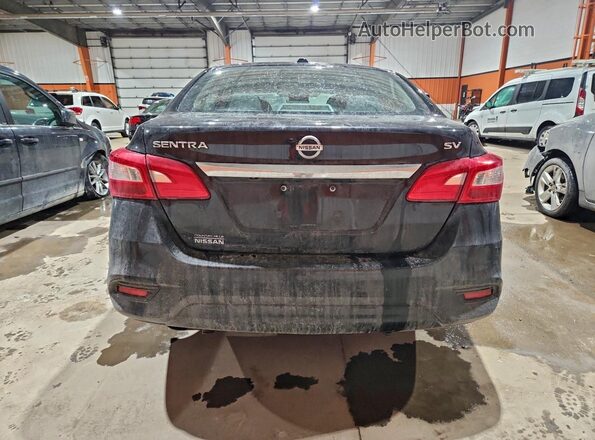 3N1AB7AP4KY340105 2019 NISSAN SENTRA Black Вид ззаду