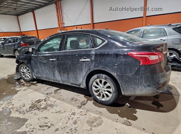 3N1AB7AP4KY340105 2019 NISSAN SENTRA Black Задня ліва чверть