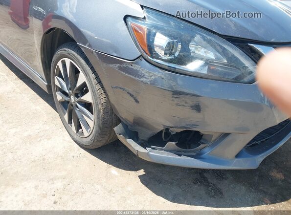 3N1AB7AP4KY351573 2019 NISSAN SENTRA Серый Вид спереди