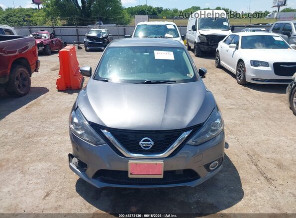 3N1AB7AP4KY351573 2019 NISSAN SENTRA Серый Вид щитка приборов