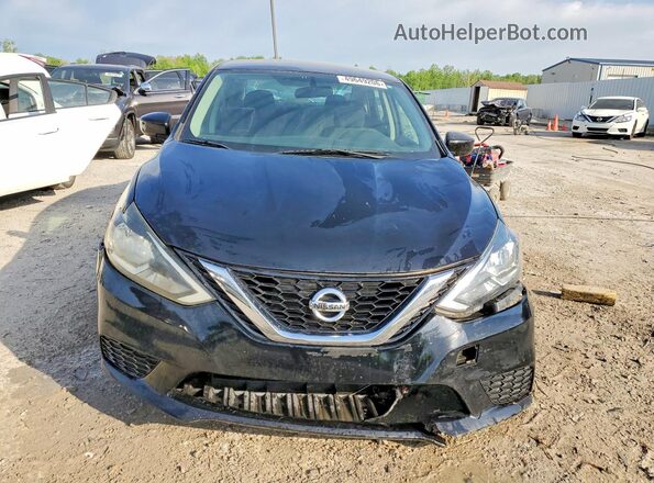 3N1AB7AP4KY353422 2019 NISSAN SENTRA Black Vista frontal