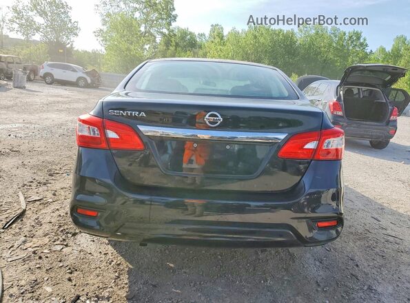 3N1AB7AP4KY353422 2019 NISSAN SENTRA Black Vista trasera