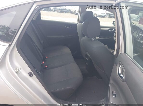 3N1AB7AP4KY362086 2019 NISSAN SENTRA Silver VIN sticker view