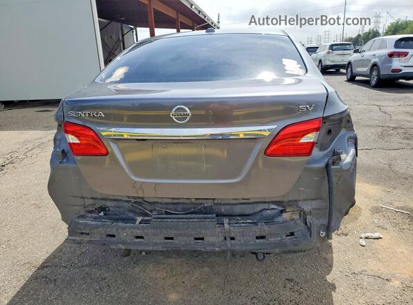 3N1AB7AP4KY362119 2019 NISSAN SENTRA Серый Вид сзади