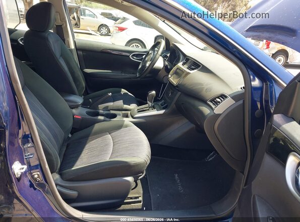 3N1AB7AP4KY369667 2019 NISSAN SENTRA Blue Սալոնի դիմացի տեսք