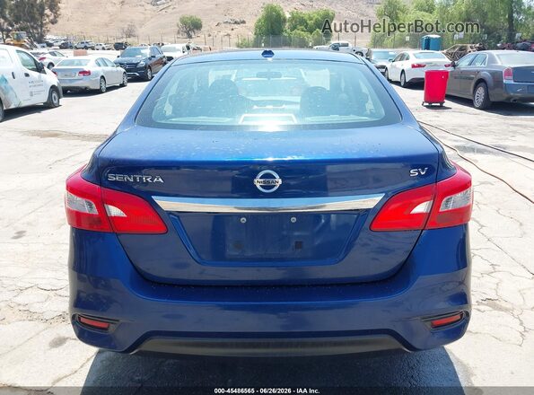 3N1AB7AP4KY369667 2019 NISSAN SENTRA Blue 
