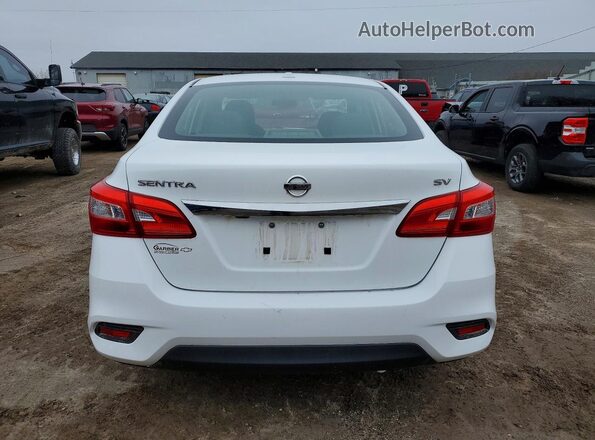 3N1AB7AP4KY375985 2019 NISSAN SENTRA Белый 