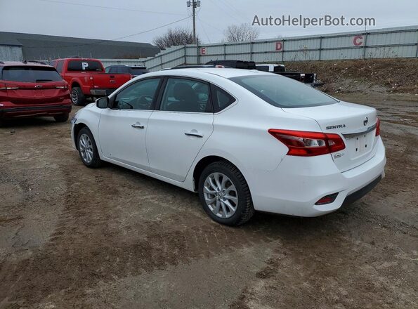 3N1AB7AP4KY375985 2019 NISSAN SENTRA Белый 