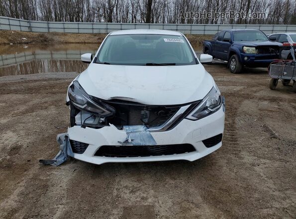 3N1AB7AP4KY375985 2019 NISSAN SENTRA Белый 