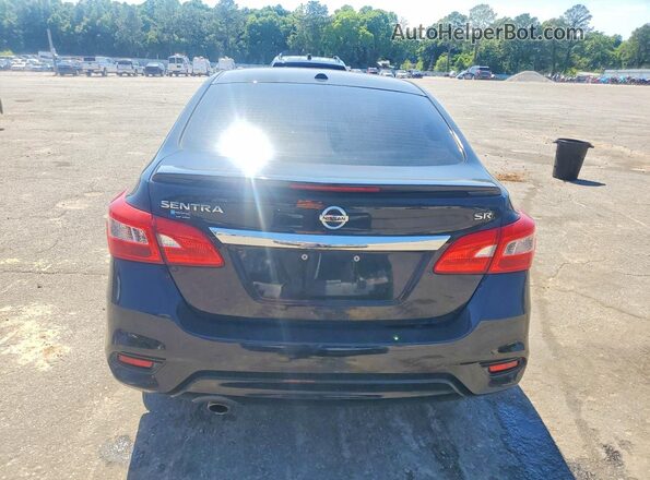 3N1AB7AP4KY383066 2019 NISSAN SENTRA Black Widok z tyłu