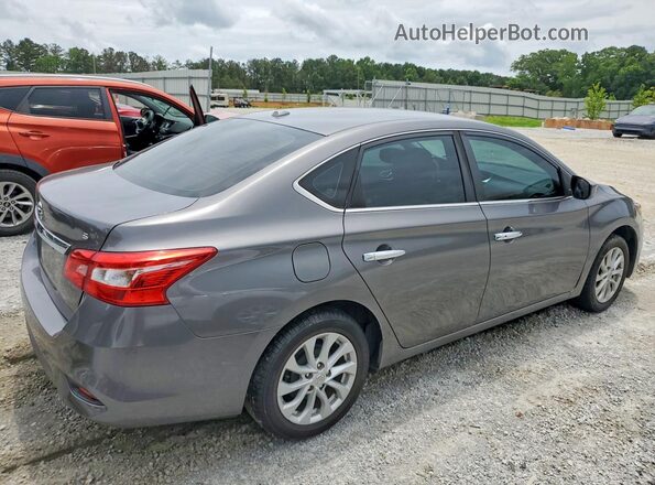 3N1AB7AP4KY392740 2019 NISSAN SENTRA Gray Հետևի աջ