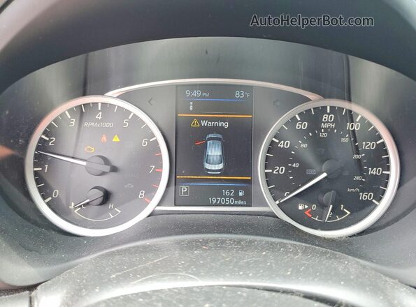 3N1AB7AP4KY392740 2019 NISSAN SENTRA Gray Սարքավորումների վահանակի տեսք