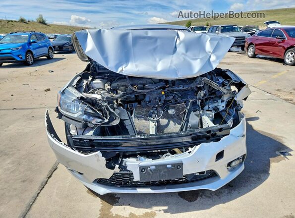 3N1AB7AP4KY398585 2019 NISSAN SENTRA Silver წინა ხედი