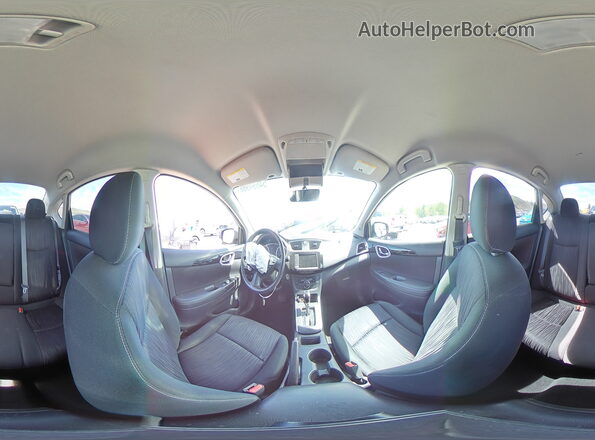 3N1AB7AP4KY398585 2019 NISSAN SENTRA Silver VIN კოდის სტიკერის ხედი
