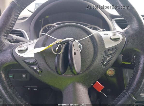3N1AB7AP4KY431746 2019 NISSAN SENTRA Silver Widok deski rozdzielczej