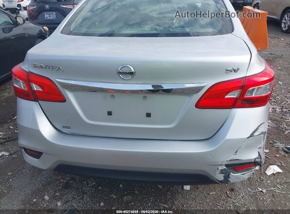 3N1AB7AP4KY431746 2019 NISSAN SENTRA Silver 