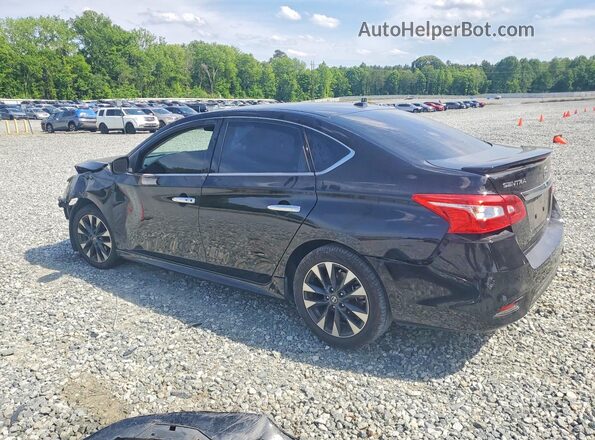3N1AB7AP4KY444478 2019 NISSAN SENTRA Black Հետևի ձախ