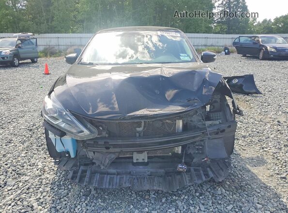 3N1AB7AP4KY444478 2019 NISSAN SENTRA Black Դիմացի տեսք