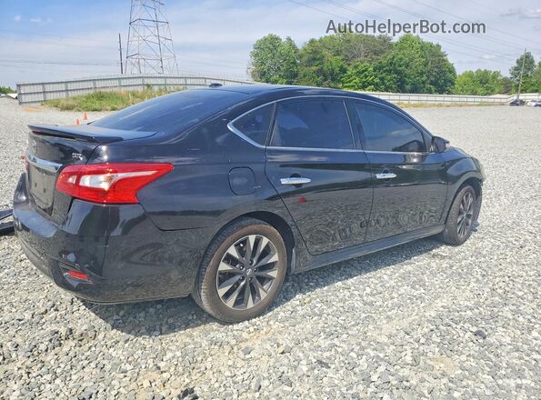3N1AB7AP4KY444478 2019 NISSAN SENTRA Black Հետևի աջ