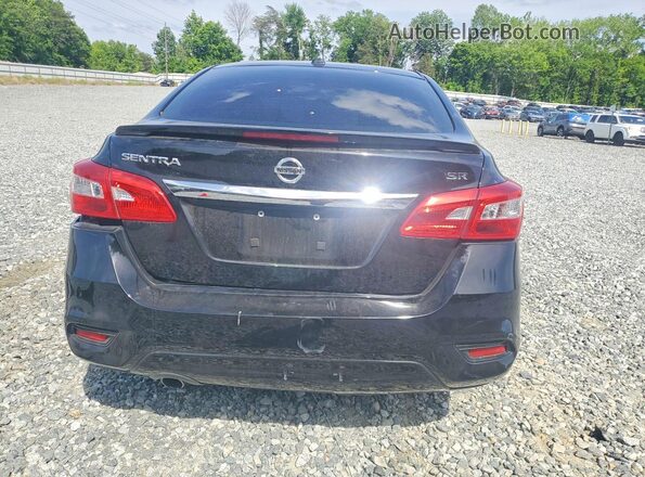 3N1AB7AP4KY444478 2019 NISSAN SENTRA Black Հետևի տեսք