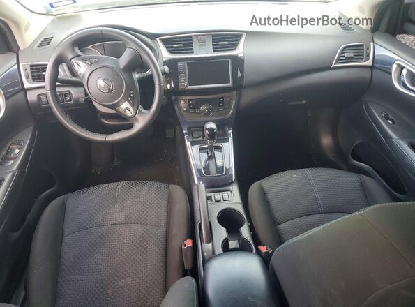 3N1AB7AP4KY444478 2019 NISSAN SENTRA Black Առջևի վահանակի տեսք