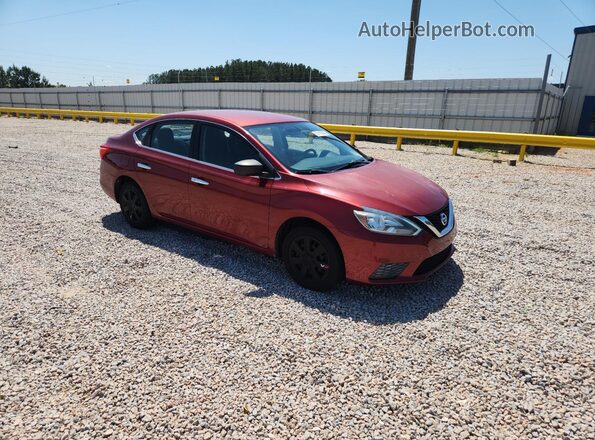 3N1AB7AP5GL667651 2016 NISSAN SENTRA Бордовый Передняя правая четверть