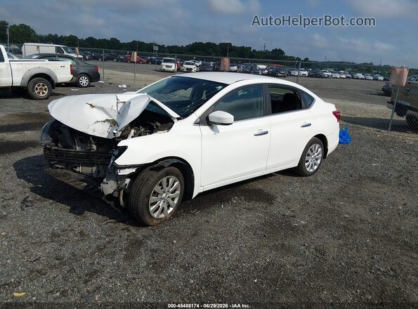 3N1AB7AP5GY226802 2016 NISSAN SENTRA White Vista tres cuartos delantera izquierda