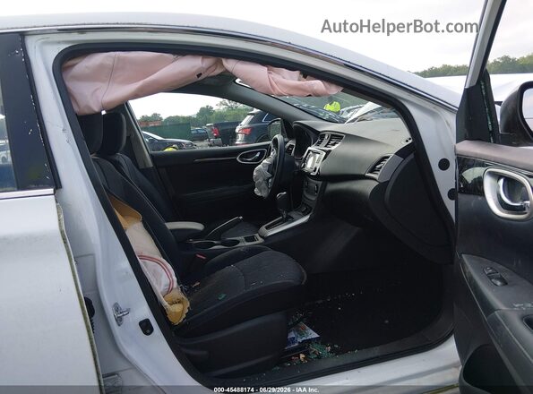3N1AB7AP5GY226802 2016 NISSAN SENTRA White Vista interior delantera