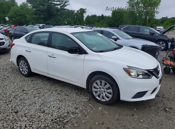 3N1AB7AP5GY226959 2016 NISSAN SENTRA Белый Передняя правая четверть