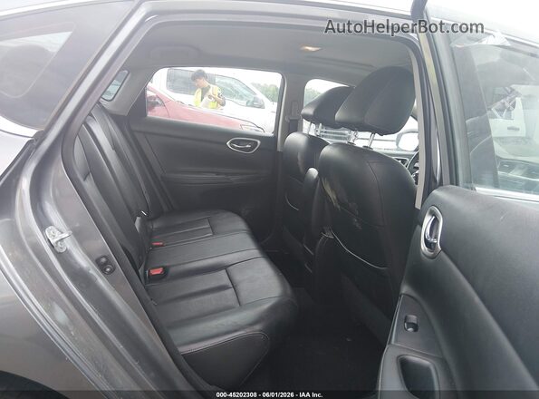 3N1AB7AP5GY228792 2016 NISSAN SENTRA Gray VIN կոդի պիտակի տեսք
