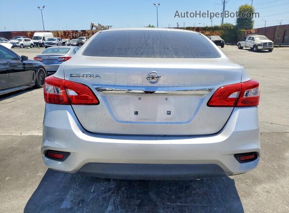 3N1AB7AP5GY253496 2016 NISSAN SENTRA Silver Rear view