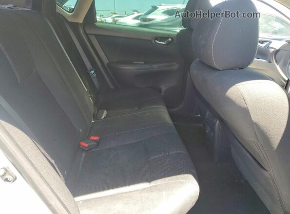 3N1AB7AP5GY253496 2016 NISSAN SENTRA Silver Rear seats view