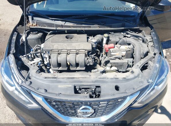3N1AB7AP5GY281024 2016 NISSAN SENTRA Черный Вид сзади