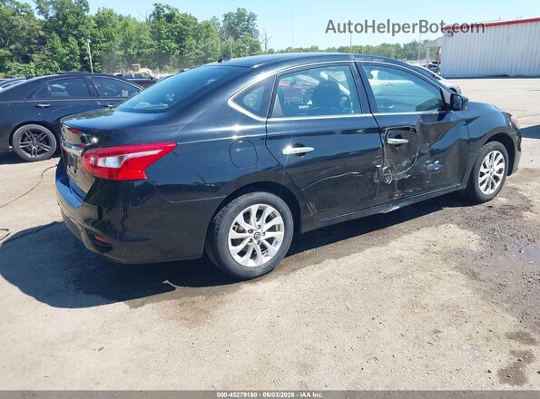 3N1AB7AP5GY281024 2016 NISSAN SENTRA Черный Задняя правая четверть
