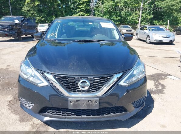 3N1AB7AP5GY281024 2016 NISSAN SENTRA Черный Вид щитка приборов