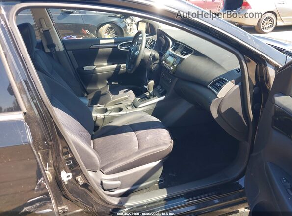 3N1AB7AP5GY281024 2016 NISSAN SENTRA Черный Вид салона спереди