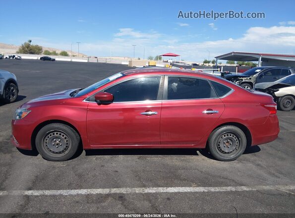 3N1AB7AP5GY284375 2016 NISSAN SENTRA Red 360 interior view