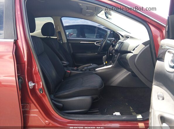 3N1AB7AP5GY284375 2016 NISSAN SENTRA Red Front interior view