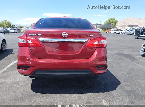 3N1AB7AP5GY284375 2016 NISSAN SENTRA Red 