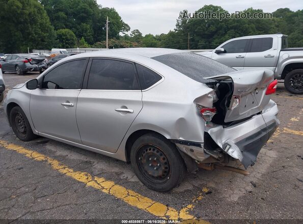3N1AB7AP5GY301935 2016 NISSAN SENTRA Silver უკანა მარცხენა