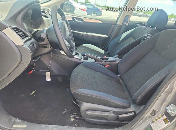 3N1AB7AP5GY303734 2016 NISSAN SENTRA Gray Widok wnętrza z przodu