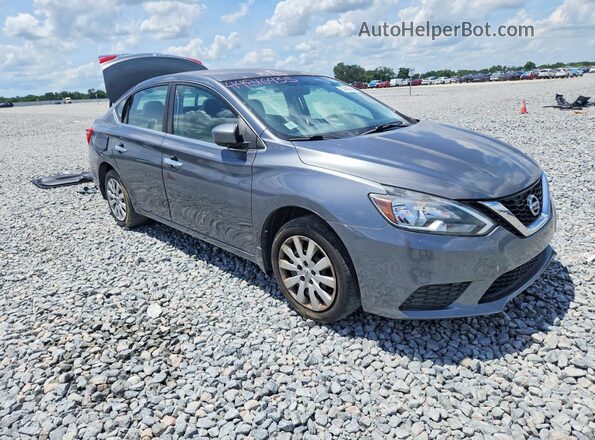 3N1AB7AP5GY303734 2016 NISSAN SENTRA Gray Przód prawy