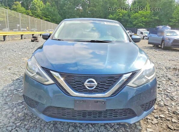 3N1AB7AP5GY326303 2016 NISSAN SENTRA Blue Դիմացի տեսք