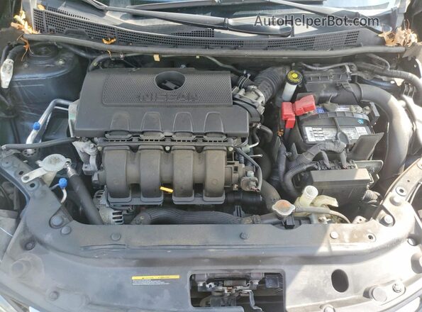 3N1AB7AP5GY326303 2016 NISSAN SENTRA Blue Սալոնի հետևի տեսք